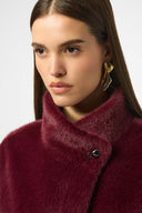 Joseph Ribkoff Bonded Faux Fur Suede Jacket Style 253924