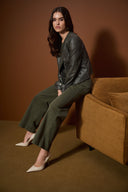 Joseph Ribkoff Classic Wide-Leg Stretch Denim Jeans Style 253950