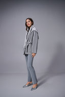 Joseph Ribkoff Belted Coat With Shawl Collar Style 253952