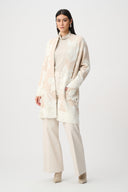 Joseph Ribkoff Abstract Print Long Cardigan Style 253956F26