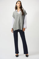 Joseph Ribkoff Sleeveless Tunic with Sequins Style 253957