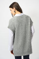 Joseph Ribkoff Sleeveless Tunic with Sequins Style 253957