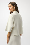 Joseph Ribkoff Boxy Pullover With Polo Collar Style 253962