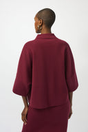 Joseph Ribkoff Boxy Pullover With Polo Collar Style 253962