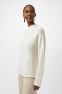 Joseph Ribkoff Wool Blend Sweater with Placement Stitch Style 253966