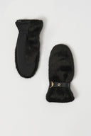 Joseph Ribkoff Faux Fur Gloves with Embellishments Style 253977