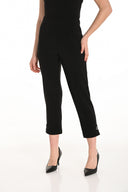 Frank Lyman Black Straight Pull-on Pants Style 254004