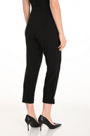 Frank Lyman Black Straight Pull-on Pants Style 254004