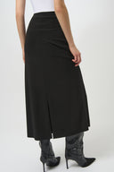 Joseph Ribkoff Black Pull-On Maxi Skirt Style 254018