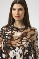 Joseph Ribkoff Animal Print Trapeze Tunic Style 254065