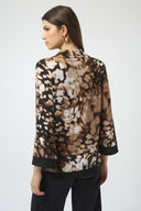 Joseph Ribkoff Animal Print Trapeze Tunic Style 254065