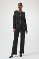Joseph Ribkoff Black Fitted Jacket Style 254103