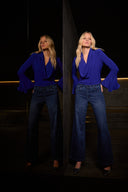 Joseph Ribkoff Fitted Cowl Neck Top Style 254114