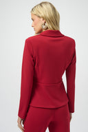 Joseph Ribkoff Scuba Crepe Peplum Blazer Style 254121