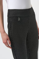 Joseph Ribkoff Foiled Heavy Knit Slim Fit Pants Style 254143