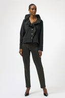 Joseph Ribkoff Foiled Heavy Knit Slim Fit Pants Style 254143