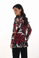 Frank Lyman Open Front Floral Print Cardigan Style 254158