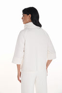 Frank Lyman Winter White Swing Jacket Style 254166