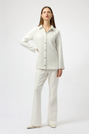 Joseph Ribkoff Quilted Knit A-Line Jacket Style 254172