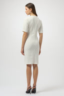 Joseph Ribkoff Shift Dress With Bow Detail Style 254177