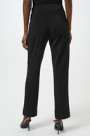 Joseph Ribkoff Black Straight Pull-On Pants Style 254185