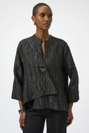 Joseph Ribkoff Textured Jacquard Swing Jacket Style 254196