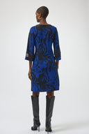 Joseph Ribkoff Floral Print A-Line Dress Style 254208