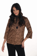 Frank Lyman Textured Copper Jacket Style 254332