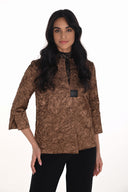 Frank Lyman Textured Copper Jacket Style 254332
