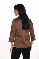 Frank Lyman Textured Copper Jacket Style 254332