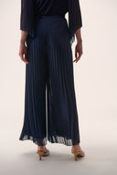Joseph Ribkoff Pleated Chiffon Wide Leg Pants Style 254724
