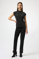 Joseph Ribkoff Sleeveless Pullover with Iron-On Detail Style 254935