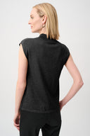 Joseph Ribkoff Embellished Sparkly Sleeveless Sweater Style 254935