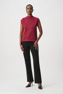 Joseph Ribkoff Embellished Sparkly Sleeveless Sweater Style 254935