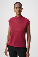 Joseph Ribkoff Embellished Sparkly Sleeveless Sweater Style 254935