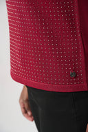 Joseph Ribkoff Embellished Sparkly Sleeveless Sweater Style 254935