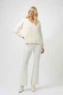 Joseph Ribkoff V-Neck Pullover with Sequins Style 254949