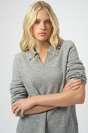 Joseph Ribkoff Cashmere Long Sleeve Sweater Style 254953