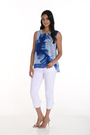 Frank Lyman Slim Fit Cropped Denim Pants Style 256735U