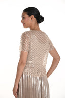 Frank Lyman Top with Embellishments Style 258728U