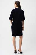 Joseph Ribkoff Straight Dress With V-neckline Style 261010