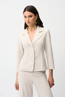 Joseph Ribkoff Fitted Blazer With Shawl Collar Style 261020