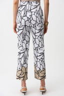 Joseph Ribkoff Millennium Abstract Print Wide Leg Pull-On Pants Style 261026