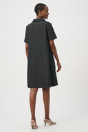 Joseph Ribkoff Geometric Textured Jacquard A-Line Dress Style 261027