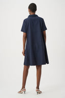 Joseph Ribkoff Geometric Textured Jacquard A-Line Dress Style 261027