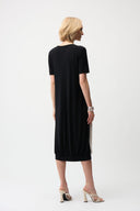 Joseph Ribkoff Silky Knit Color Block Cocoon Style Style 261043