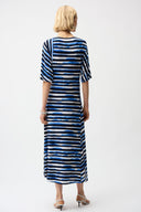 Joseph Ribkoff Stripe Print Fit and Flare Dress Style 261047