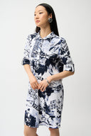 Joseph Ribkoff Conversational Print Shirt Dress Style 261048