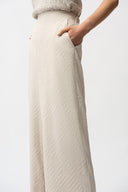 Joseph Ribkoff Geometrical Texture Wide Leg Pull-On Pants Style 261056