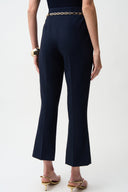 Joseph Ribkoff Pull-On Flare Pants With Chain Belt Style 261059